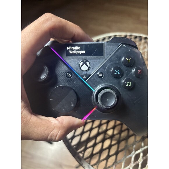 ASUS ROG Raikiri Pro Wireless Controller NO DONGLE Not Fully Tested Powers As Is - Picture 10 of 12